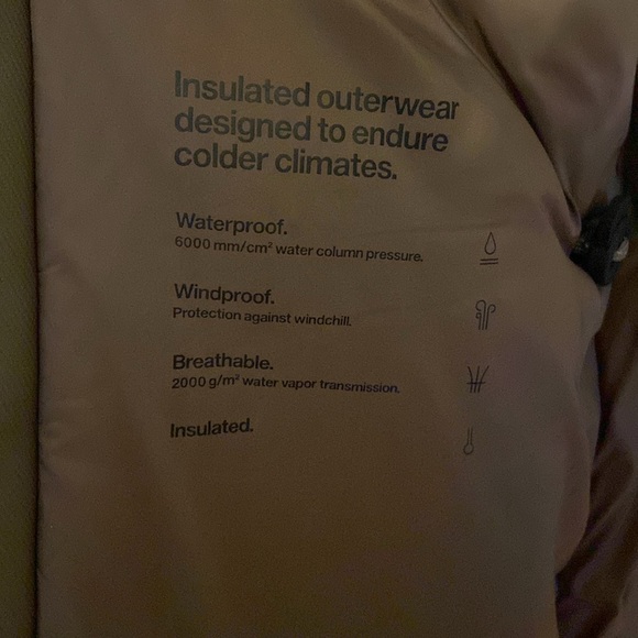 Rains Brown Hooded Coat - Picture 4 of 5